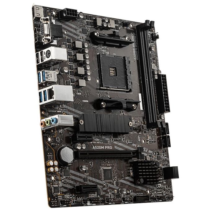 MSI A520M PRO AMD Socket AM4 Motherboard