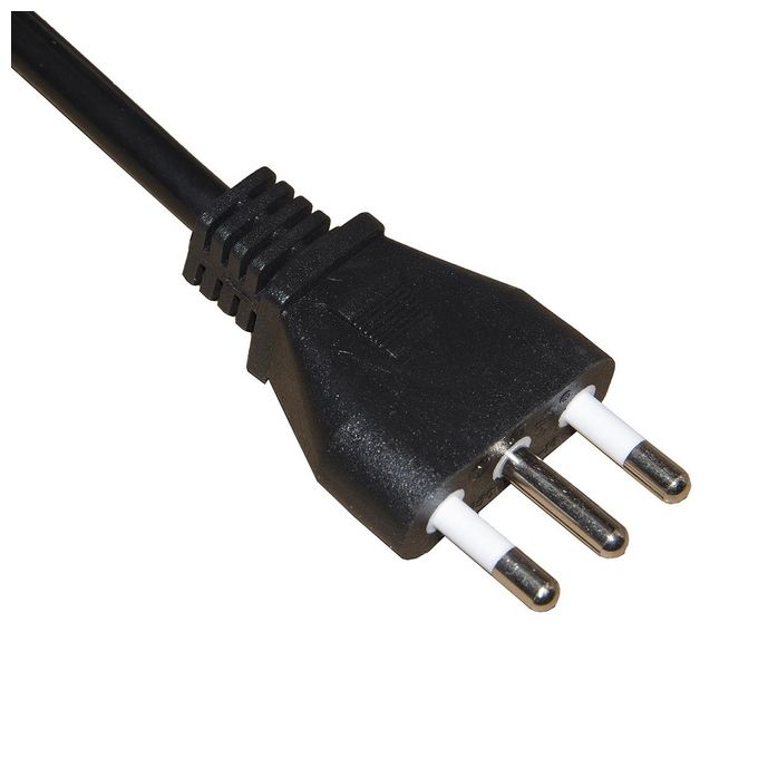 Link Multipresa 3 Prese Ita-Schuko per Armadi 10'' con Cavo Spina Italiana e Interruttore