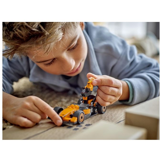 Lego Set Pilota e Monoposto McLaren F1 60442 City Formula1 Racing Construction Kit
