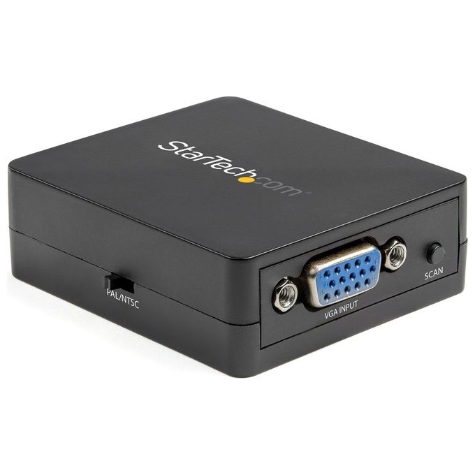 Startech VGA2VID2 Convertitore Vga a Rca e S-Video Alimentazione Tramite Usb