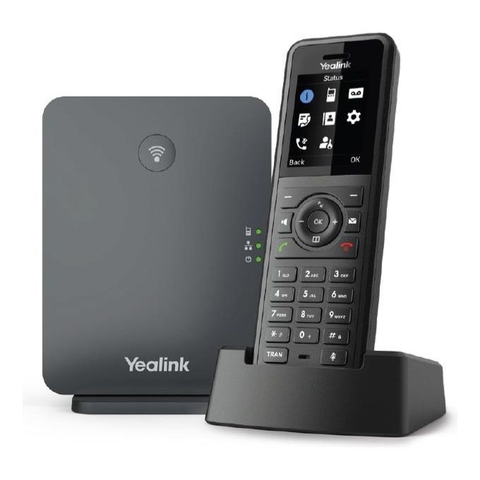 Yealink W77P Telefono IP Nero TFT