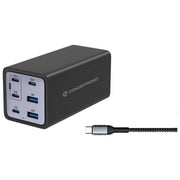 Conceptronic OZUL06BE 6-Port 200W Gan Usb Pd Charger