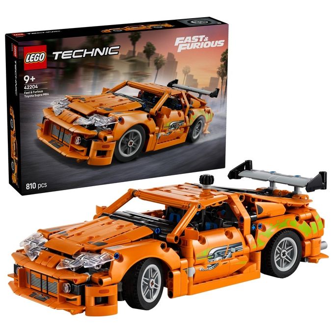 LEGO Technic Fast and Furious Toyota Supra MK4 42204