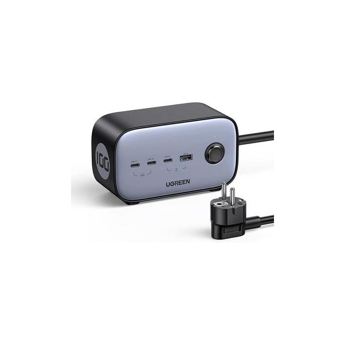Ugreen DigiNest Cube Power Strip 3 AC Outlets  65W 2A2C