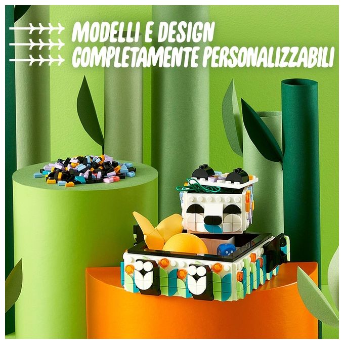 LEGO Dots Il Simpatico Panda Portaoggetti