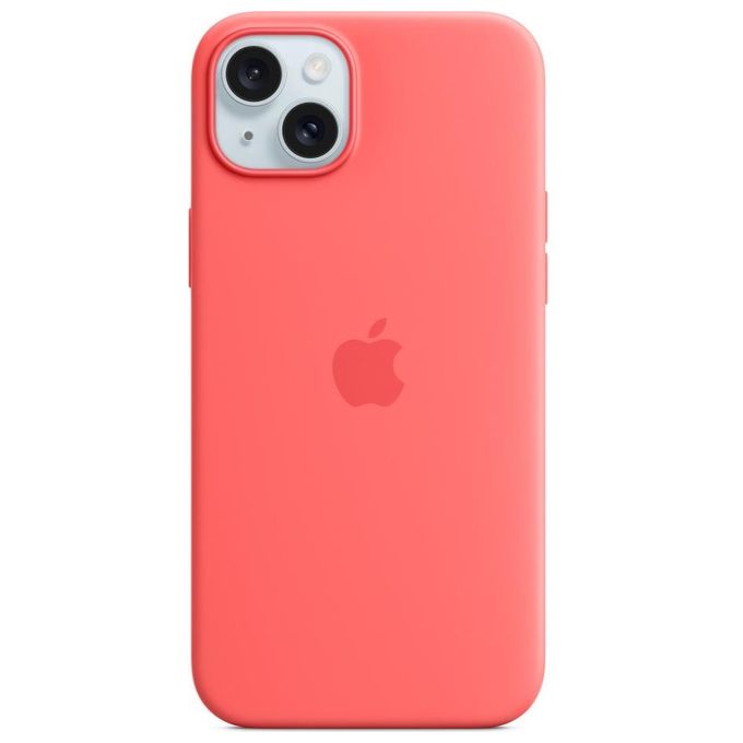 Apple Custodia MagSafe in Silicone per iPhone 15 Plus Guava ​​​​​​​