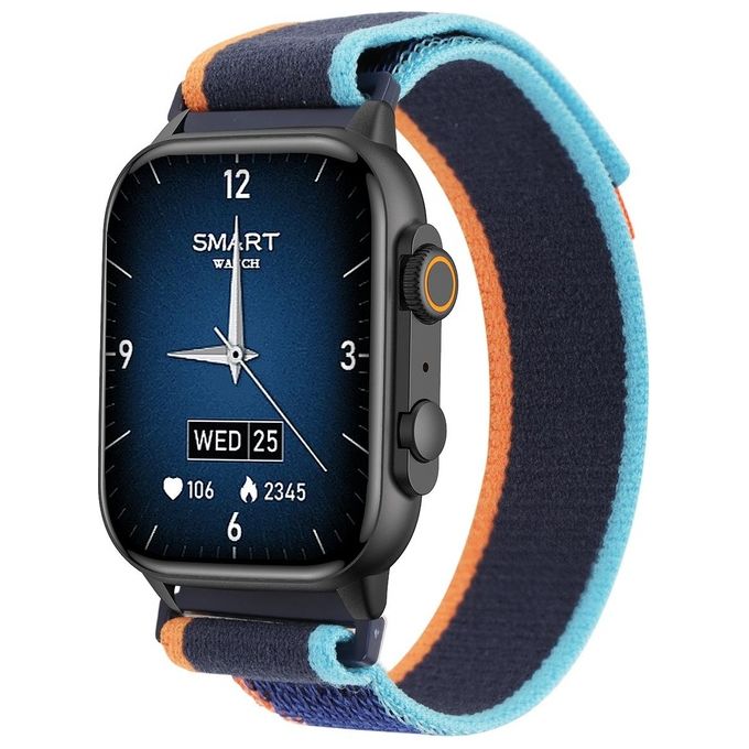 Trevi T-FIT 430 A Smartwatch con Funzione Chiamata Wireless Amoled Always On Ip68 Nero
