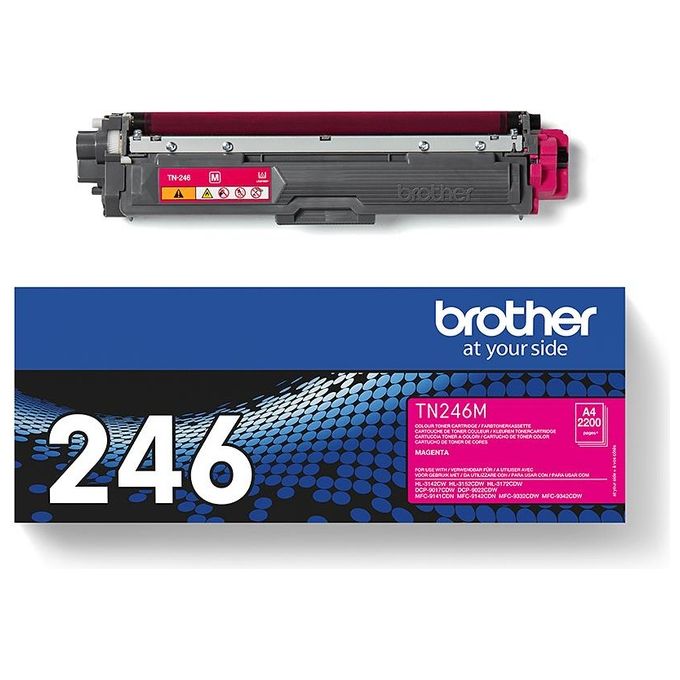 Brother TN-246M Toner Originale Magenta