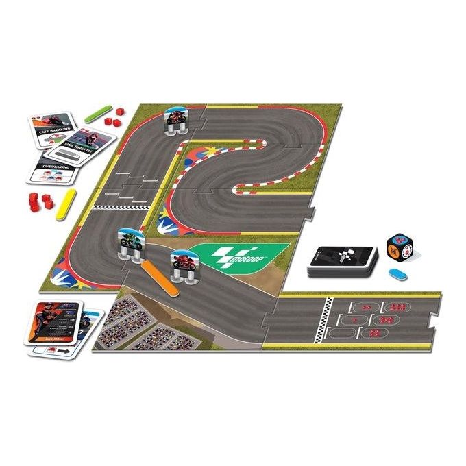 Clementoni Moto GP Giochi da Tavolo per Appassionati di Motociclismo per Strategia e Divertimento