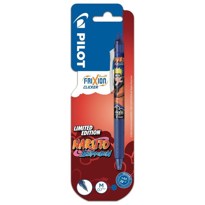 Pilot Blister1 Frixion Clicker Naruto Blu
