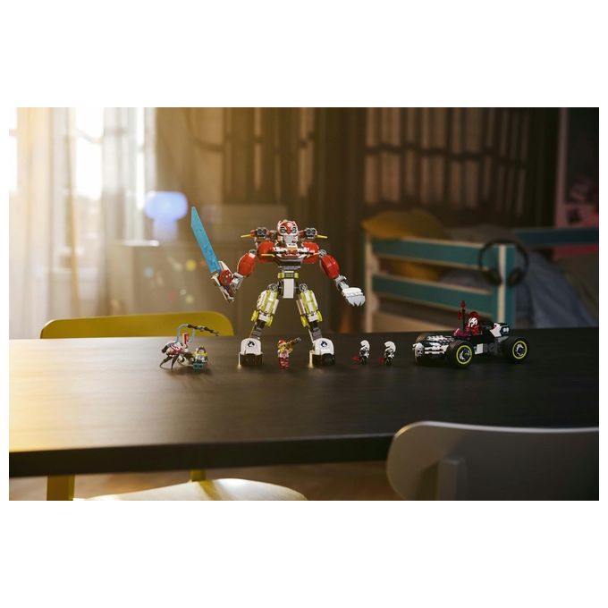 LEGO Set 71497 Costruzione Mech Tigre di Cooper e Bolide di Zero Dreamzzz