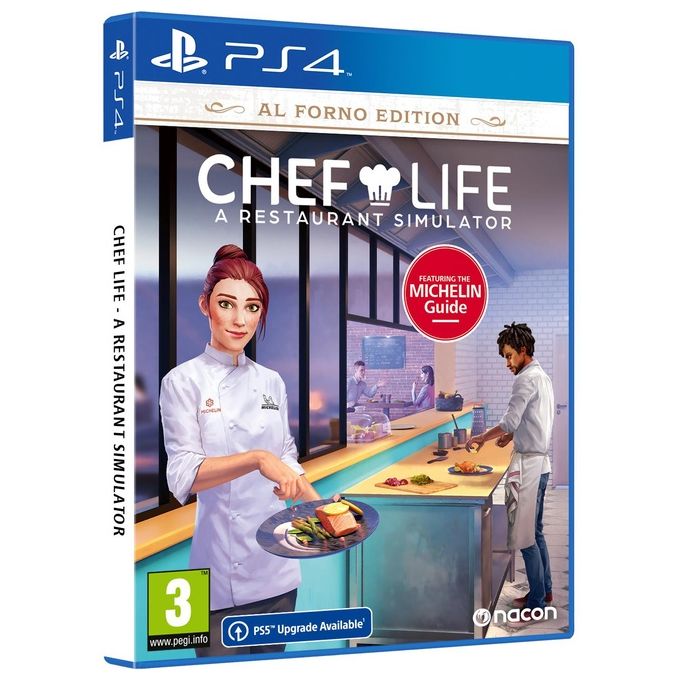 Nacon Videogioco Chef Life Deluxe Edition per PlayStation 4