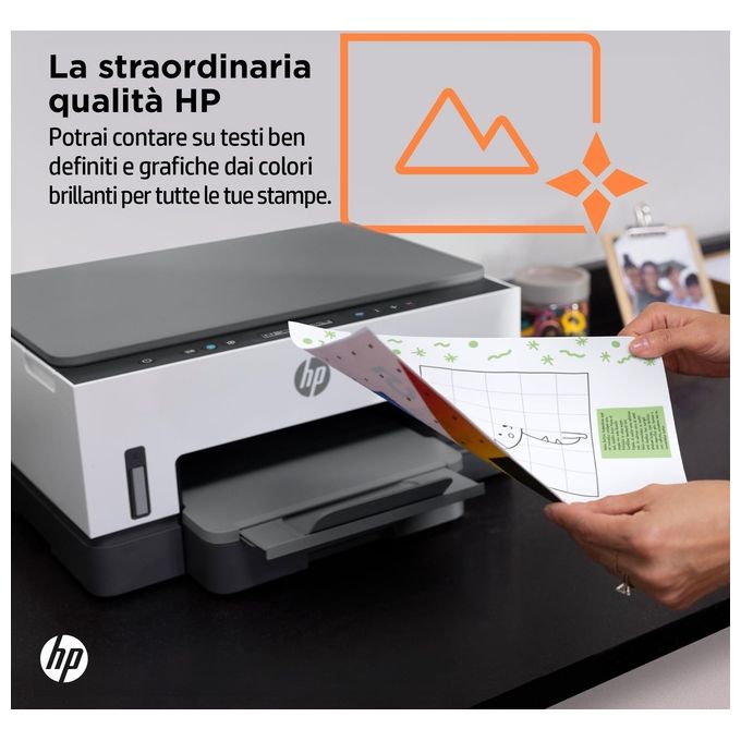 HP Smart Tank Plus 7005 AiO (28B54A) Stampante Multifunzione A4 con serbatoio di inchiostro ad alto volume di stampa stampa fronte-retro automatica scansione copia Wi-Fi HP Smart Bianco