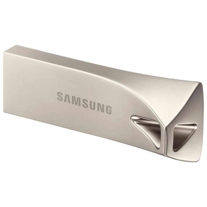 Samsung MUF-256BE3-APC Flash Drive BAR Plus 256 GB USB 3.2 Gen 1 Velocita' di Lettura fino a 400 MB-s colore Argento