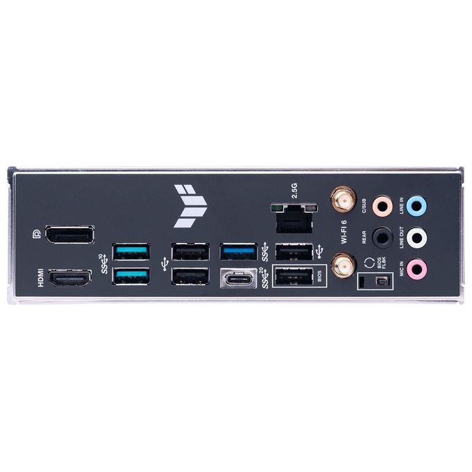 ASUS TUF GAMING B650M-PLUS WIFI Scheda Madre Gaming micro ATX, AMD B650, AM5, DDR5, 3xPCI 4.0, WiFi 6 (802.11ax), Intel 2.5Gb Ethernet, Realtek 7.1, 2xM.2, 4xSATA 6GB-s, Aura Sync RGB, Nero