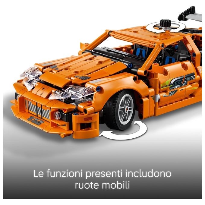 LEGO Technic Fast and Furious Toyota Supra MK4 42204