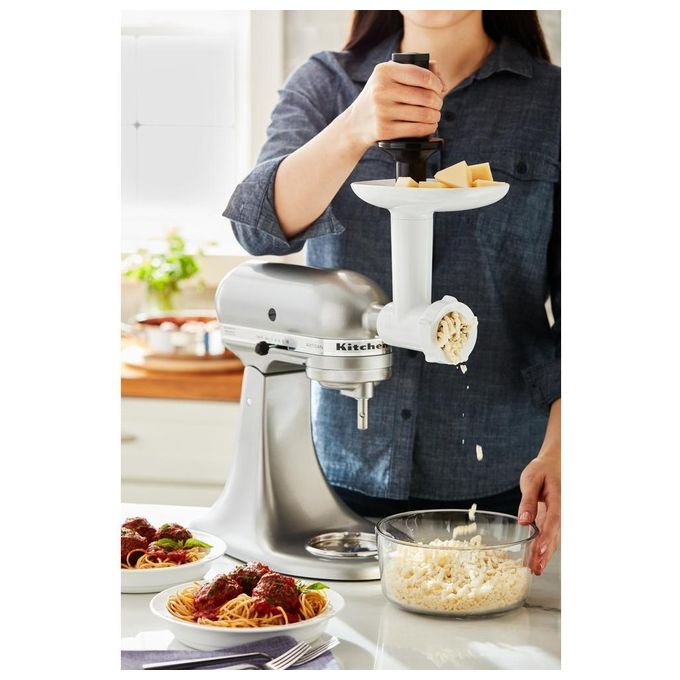KitchenAid 5KSMFGA Accessorio Tritatutto per Planetaria Bianco