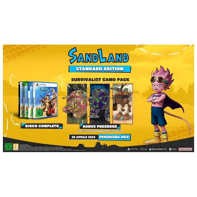 Bandai Namco Entertainment Sand Land Standard per PlayStation 5