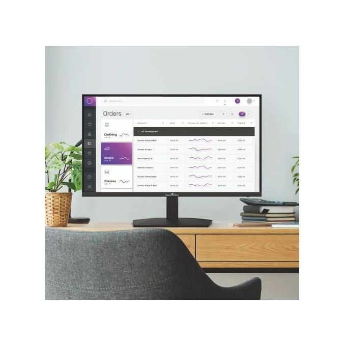 Smart Tech 238N01FIF Monitor Lcd Ips Led 23.8'' Wide 4ms Multimediale Full Hd Nero