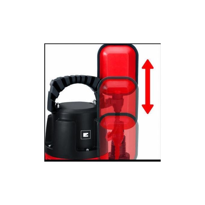 Einhell Elettropompa Acque Scure 370W Gh-Dp3730 Potente Pompa Sommergibile con Portata Massima 9000 L-h e Prevalenza di 5 Metri