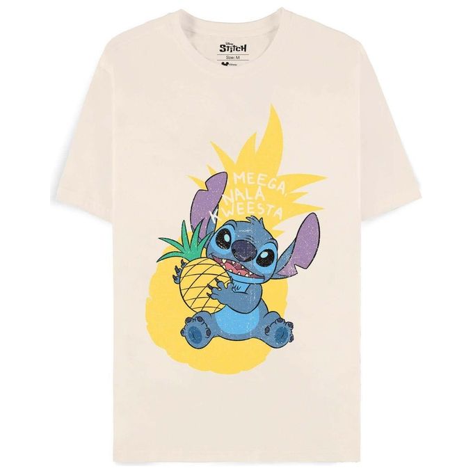 Difuzed T-Shirt Lilo e Stitch Ananas Taglia XXL