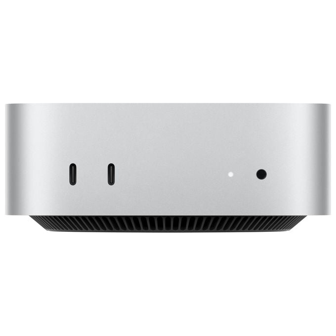 Apple MCYT4T-A Mac mini Chip M4 CPU 10-core GPU 10-core 24GB RAM SSD 512GB macOS Sequoia colore Argento
