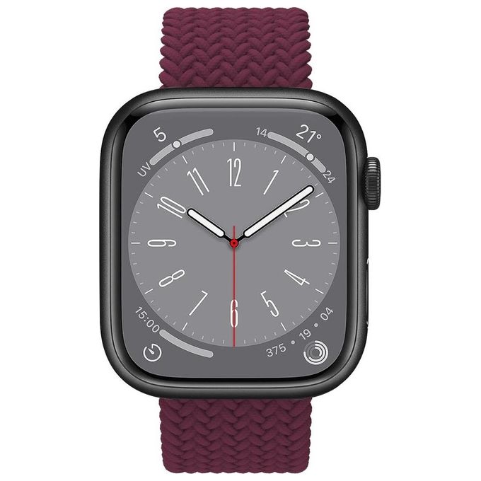 Celly WBand Cinturino per Apple Watch 42-44-45mm Braided Viola