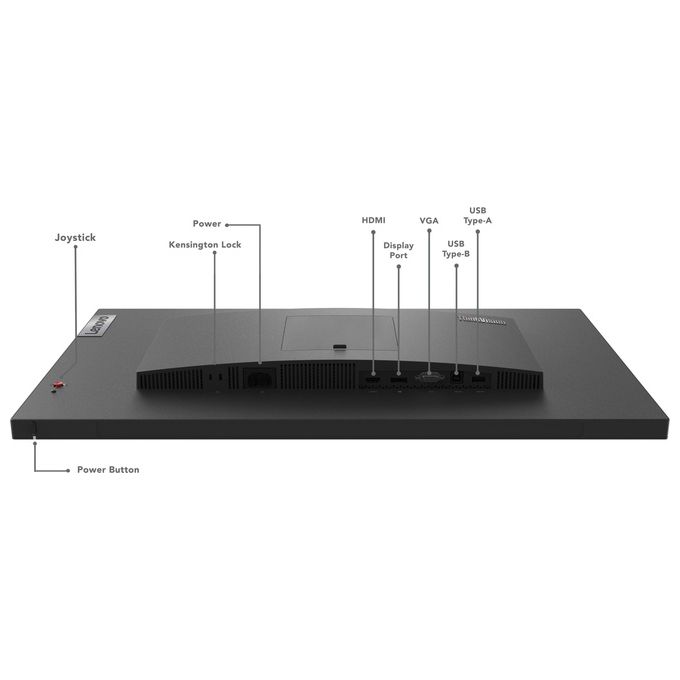 Lenovo ThinkVision T27i-30 Monitor per Pc 27'' 1920x1080 Pixel Full Hd Nero