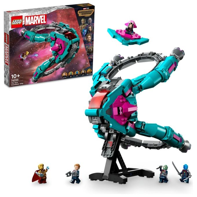 LEGO 76255 L’Astronave dei Nuovi Guardiani Set da Costruzione 1108 pezzi colore Multicolore
