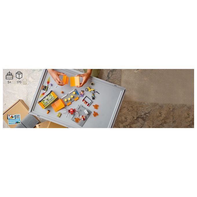 LEGO Giocattoli e Prima Infanzia LEGO City Stunt Park per avventure emozionanti e azione inarrestabile