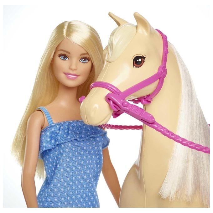 Mattel Barbie con Cavallo e Accessori
