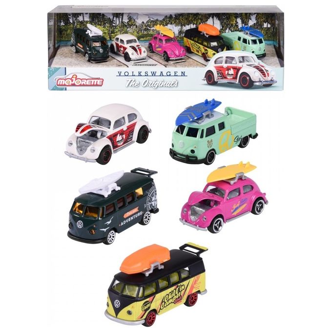 Simba Auto Modello Majorette The Originals Giftpack 5 Pezzi