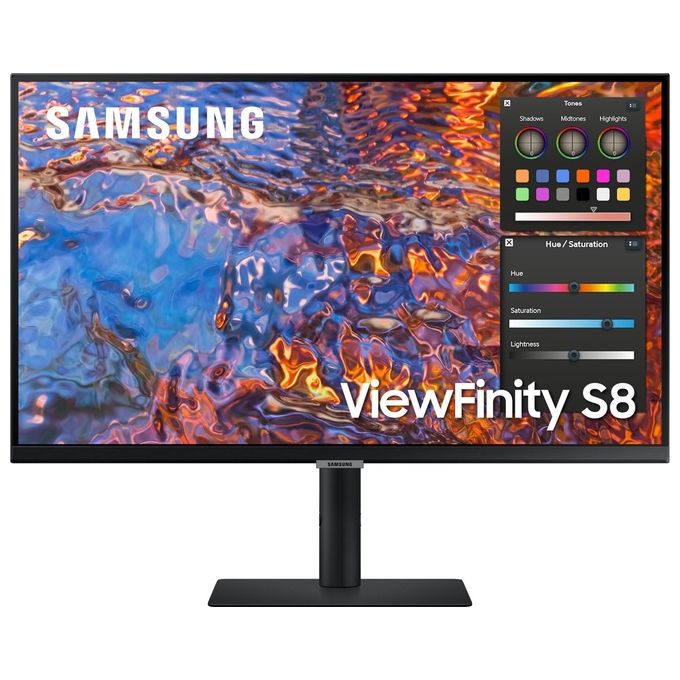 Samsung Monitor (LS32B800PXPXEN) HRM ViewFinity Serie S8 - S80PB da 32'' UHD Flat