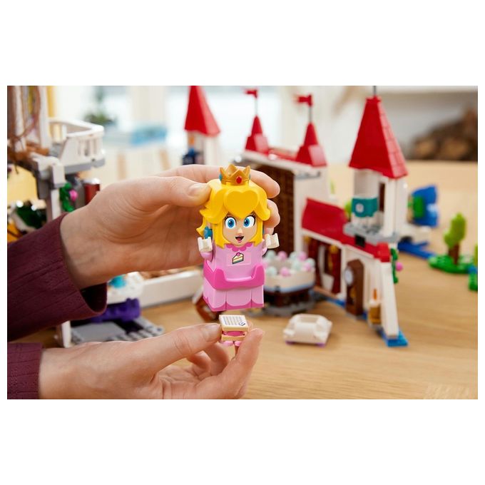 LEGO 71408 Super Mario Pack Espansione Castello di Peach 1216 pezzi 5 personaggi inclusi (48x37x9 5 cm) colore Nero