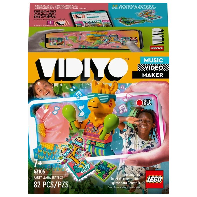 LEGO Vidiyo Party Llama BeatBox Creatore Video Musicali con Lama