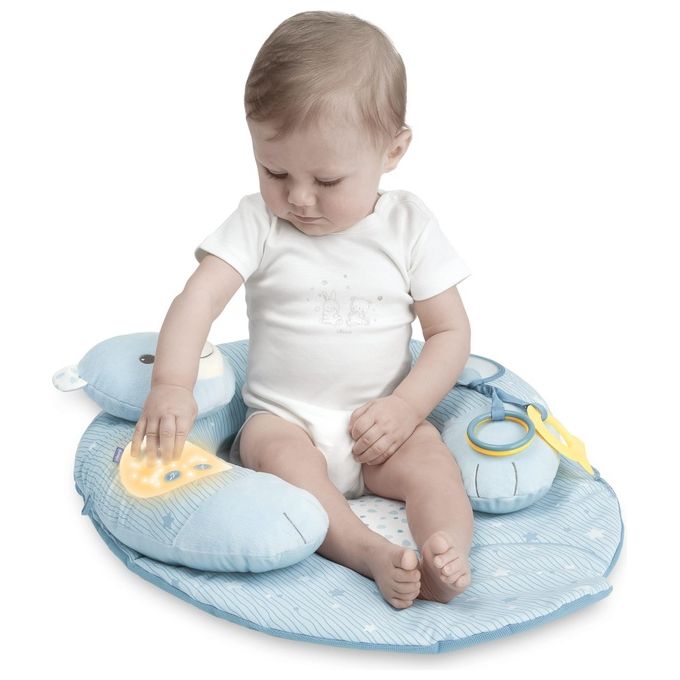 Chicco Palestra Tappetino Nido di Coccole Azzurro