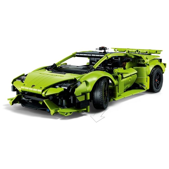 LEGO Technic 42161 Lamborghini Huracán Tecnica, Modellino di Auto da Costruire, Macchina Giocattolo per Bambini