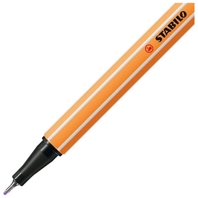 STabilo confezione 10Pz Fineliner Point 88 Lilla Chiar
