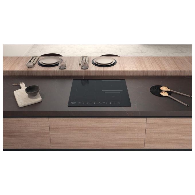 Hotpoint HB 3160C NE Piano Cottura ad Induzione 4 Zone 59 cm Nero