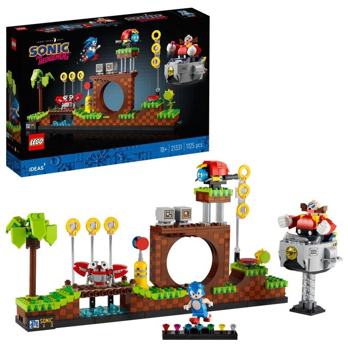 LEGO Sonic the HedgeHog Set Green Hill Zone