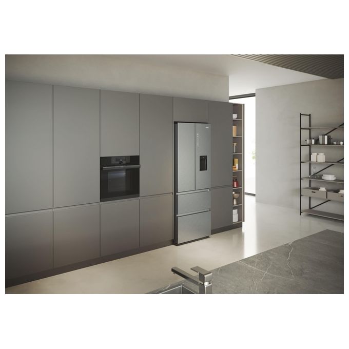 Haier FD 70 Serie 5 HFR5719EWMG Frigorifero Side-by-Side Libera Installazione 444 Litri Classe Energetica E Argento