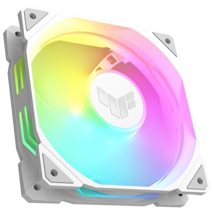 Asus TUF GAMING TR120 ARGB REVERSE 1-Pack White Raffreddatore d'Aria 12cm Bianco
