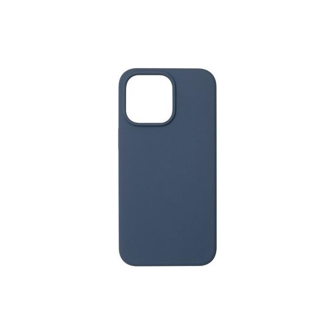Tunit Cover in Silicone MagSafe Compatible con iPhone 15 Pro Max Storm Blue