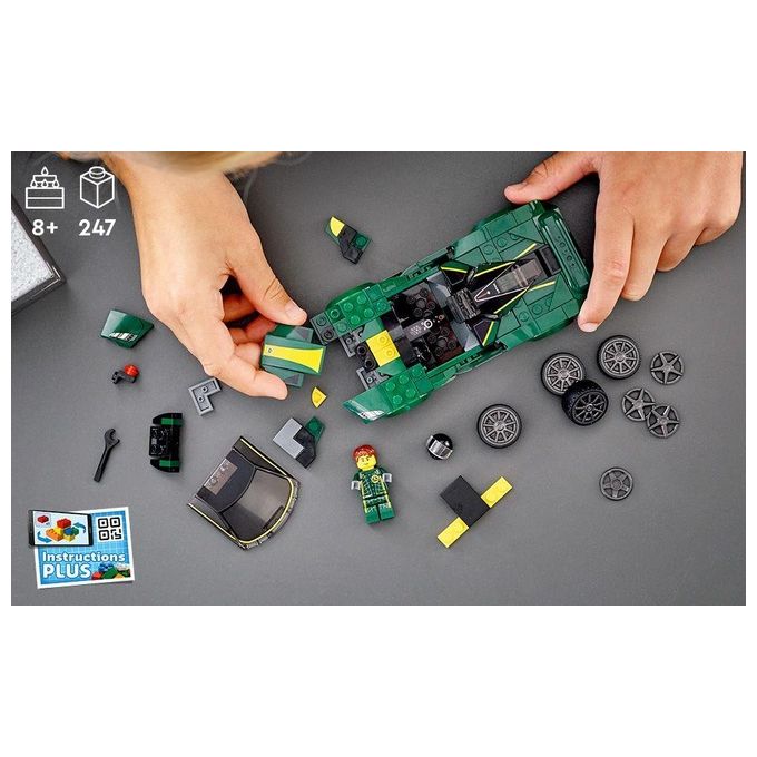 LEGO Speed Champions 76907 Lotus Evija, Macchina Giocattolo Da Corsa, Modello Replica Auto Sportiva, Set da Collezione