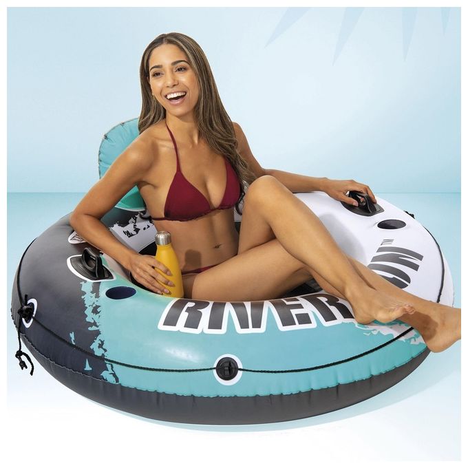 Intex Ciambellona River Run Con Rete 135Cm Rosso