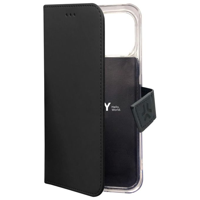 Celly Wally Case per iPhone 15 Pro Max Nero