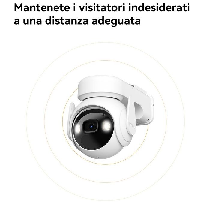 Imou Cell PT Cupola Telecamera di Sicurezza IP Esterno 2304x1296 Pixel Parete