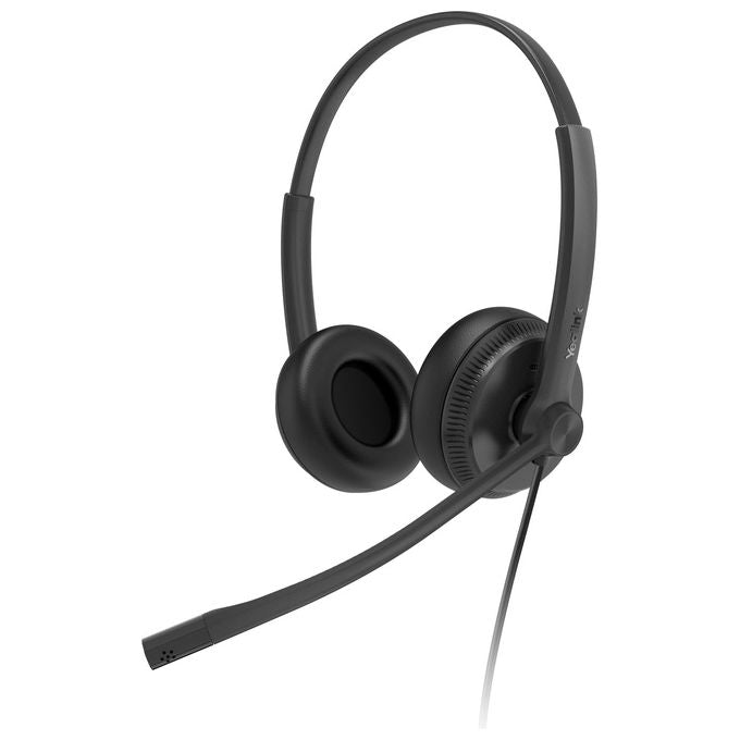 Yealink Telefonia UH34 DUAL TEAMS Cuffia e Auricolare Padiglione Auricolare Usb Tipo A Nero