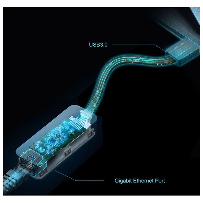 TP-Link UE306 Scheda di Rete e Adattatore Ethernet 1000 Mbit-s
