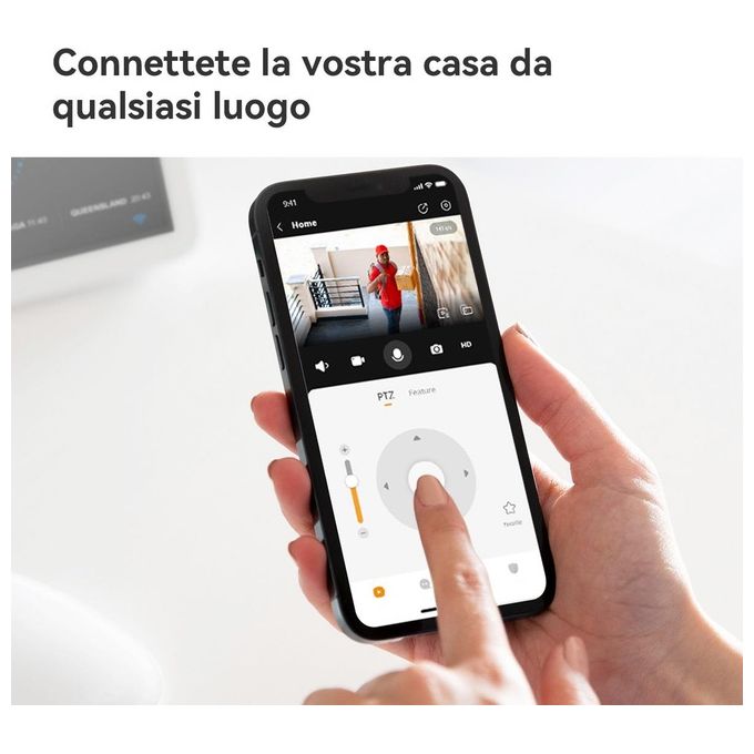 Imou Telecamera Cruiser SC 3K PTZ IP-Wi-Fi Full-color 5MP RedeBlue light